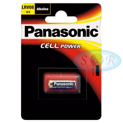 Panasonic Cell Power, Size LRV08, 12v, Alkaline Battery