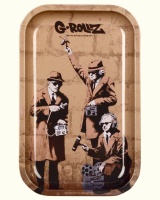 Banksy 'Spy' Medium Metal Rolling Tray - 17.5cm x 27.5cm