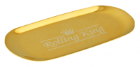 Rolling King GOLD Large Stainless Steel Rolling Tray