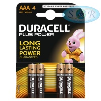 Duracell Plus 100 Batteries Size AAA