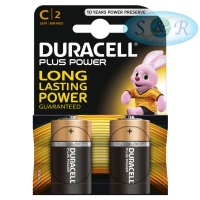 Duracell Plus 100 Batteries Size C