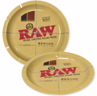RAW Round Metal Rolling Tray