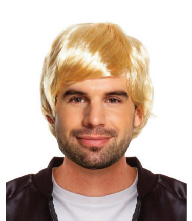 BLONDE BOY BAND WIG