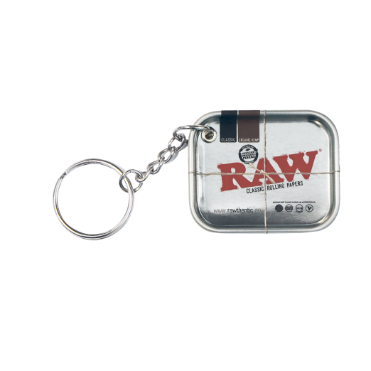 RAW MINIATURE KEYRING SILVER