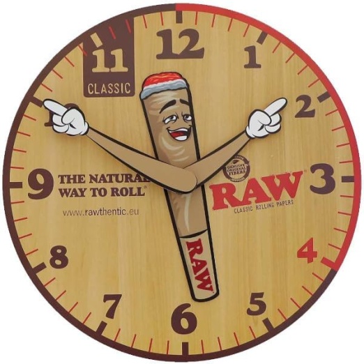 RAW CONE CLOCK