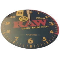 RAW BLACK WALL CLOCK